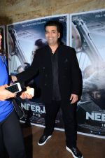 Karan Johar at Neerja Screening in Mumbai on 15th Feb 2016